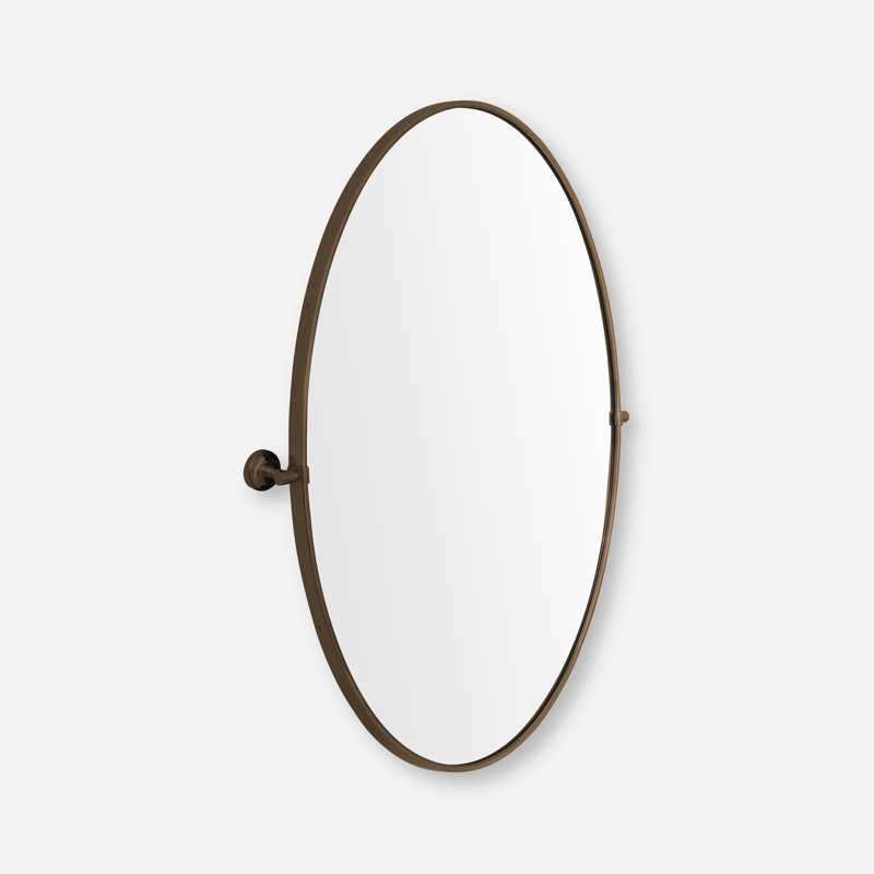 Craft Series Pivot Bathroom / Vanity Mirror, Antique Bronze