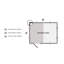 Overlap Pressure Treated 8 x 6 Reverse Apex Shed - No Window-87256276