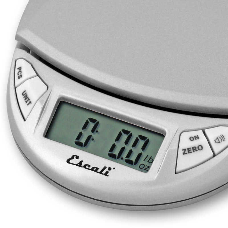 Escali Digital Scale, Silver