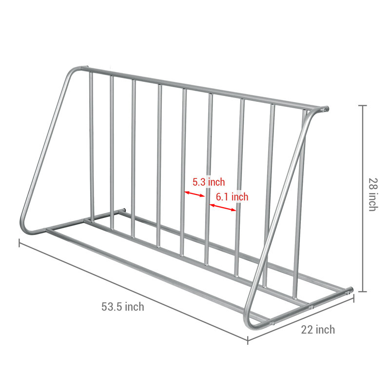 Metal Freestanding Bike Rack