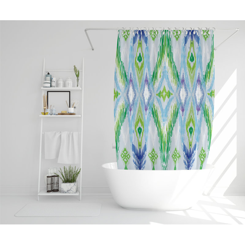 Buch Polyester Shower Curtain Set