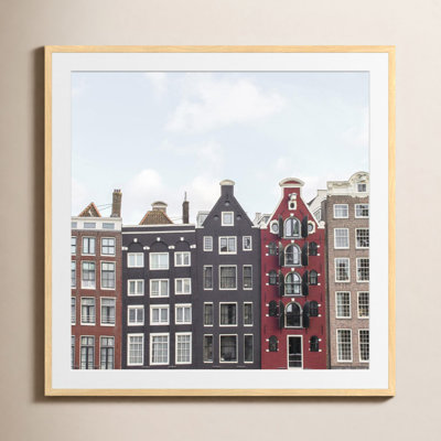 Taffy " Typical Houses Of Amsterdam " by Henrike Schenk - Travel Photography