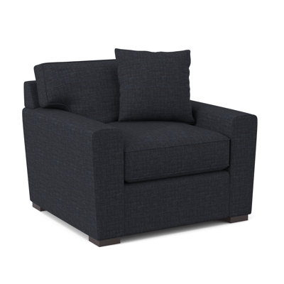 Fauteuil en polyester l 42 po Zinah