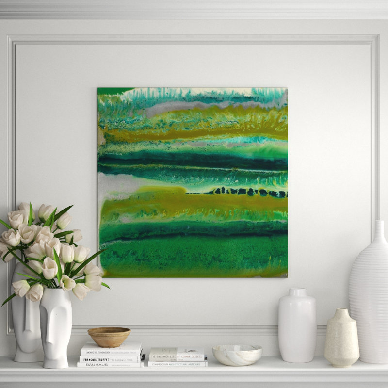Trifle II Painting by Danielle Davis, 36" H x 36" W, Plexi