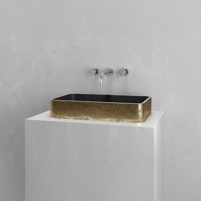 Vast Studio Wall-Mounted Rectangular Bathroom Sink – Elevate