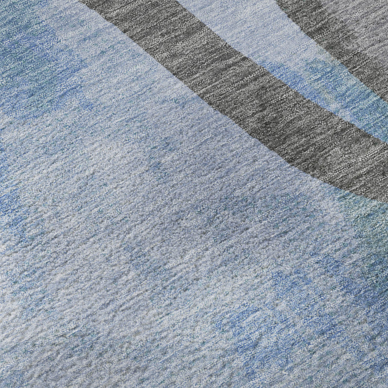 Tapis botanique de qualité supérieure lavable à la machine Mayfield AMF2337, 1 pi 8 po x 2 pi 6 po, Brun