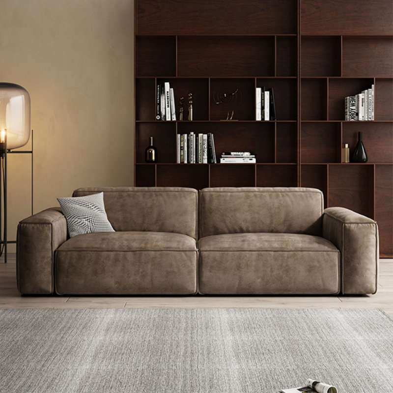 Coussin modulaire Coffee Coffee, Café, 29,13 po H x 86,61 po L x 37,4 po P, 2