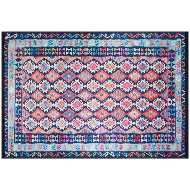 Tapis intérieur / extérieur en coton Sanea, Rectangle 3 pi 3 po x 4 pi 11 po