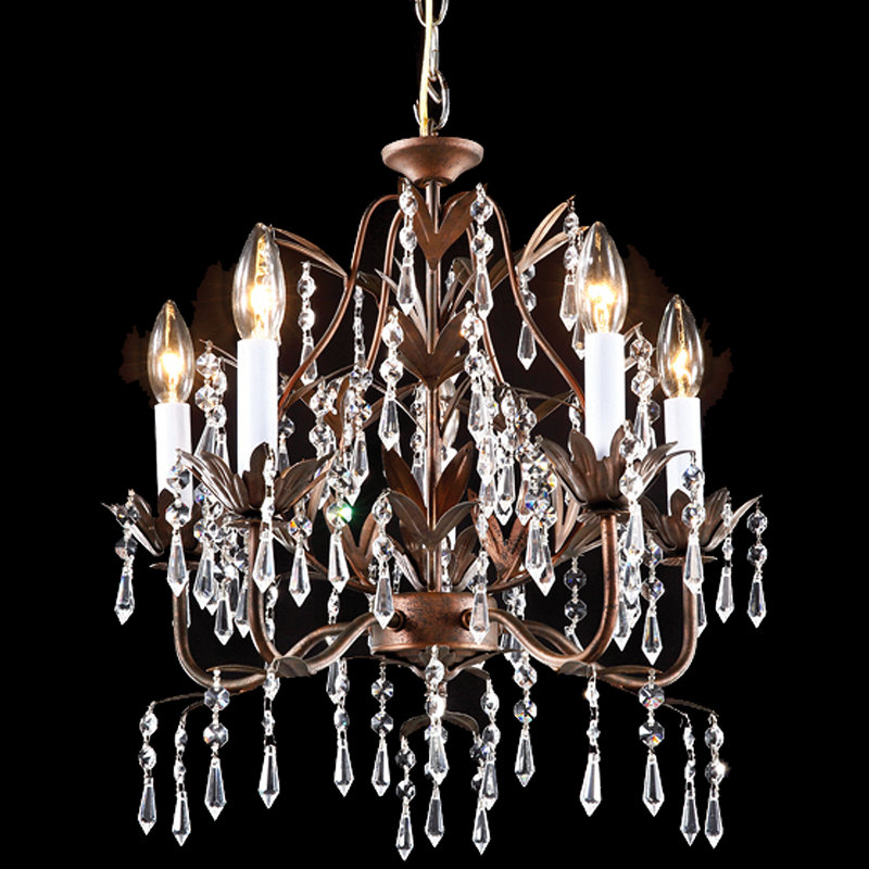 Mini Crystal Chandelier 5 - Light Chandelier