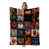 Patchwork d'oiseaux et de citrouilles