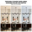 Lustre à 12 lumières à intensité variable avec lustre moderne