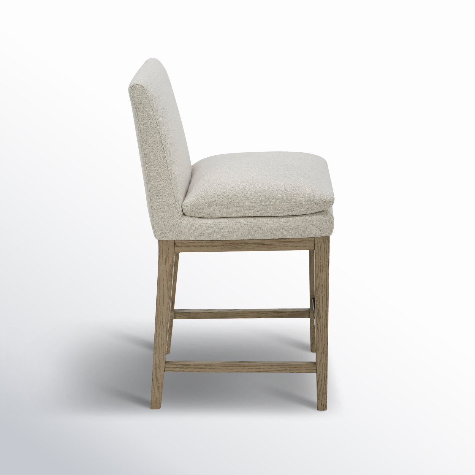 Bethea 26" Bar Stool, Effie Linen Performance Linen