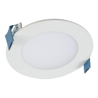 4.73" Ultra Slim Selectable CCT Remodel LED Canless Recessed Lighting Kit