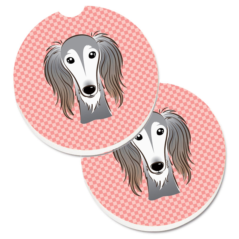 Sous-verre Retriever, Rose, Lévrier persan