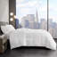 Édredon simple en duvet de coton simple avec isolation sans plumes pour une utilisation toutes saisons et des avantages hypoallergéniques