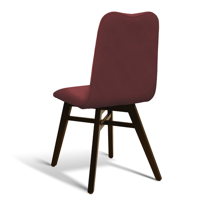 Sten Series Side Chair, Burgundy