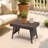Patio Wicker Folding Side Table Coffee Table