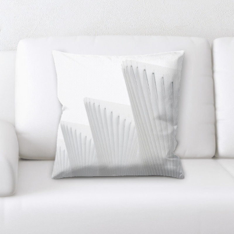 Microsuede Throw Pillow