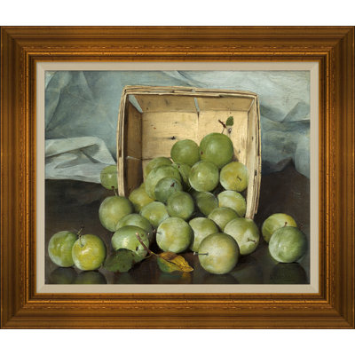 Still Life With Green Apples Painting