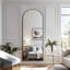 Miroir pleine grandeur noir