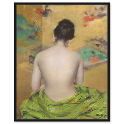 «Back to Innocence Canvas Vintage Figurative» par Art Remedy