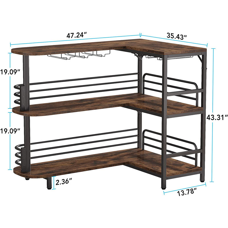 119.9cm Bar Cabinet