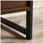 Commode 4 tiroirs, finition brune