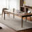 Simple large rectangular dining table-102025395