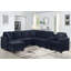Canapé modulaire, bleu foncé-327174645