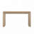 Rectangular Top Console Table with 2 Concealed Drawers, Thickened Legs-1207146547
