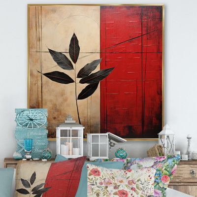 " Red Leaves Ruby Reduction "