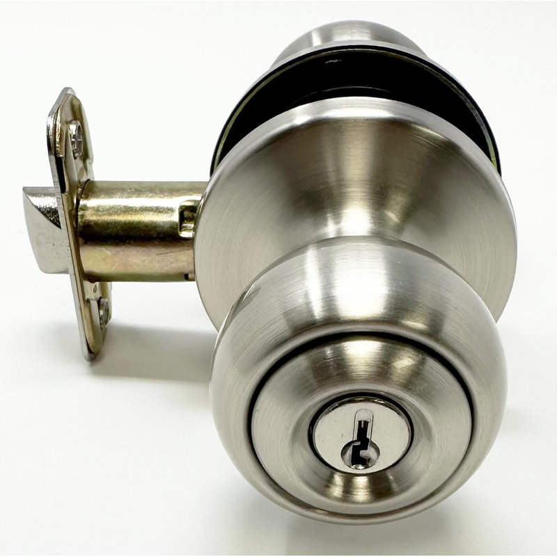 Bouton de porte Hudson, Nickel satiné