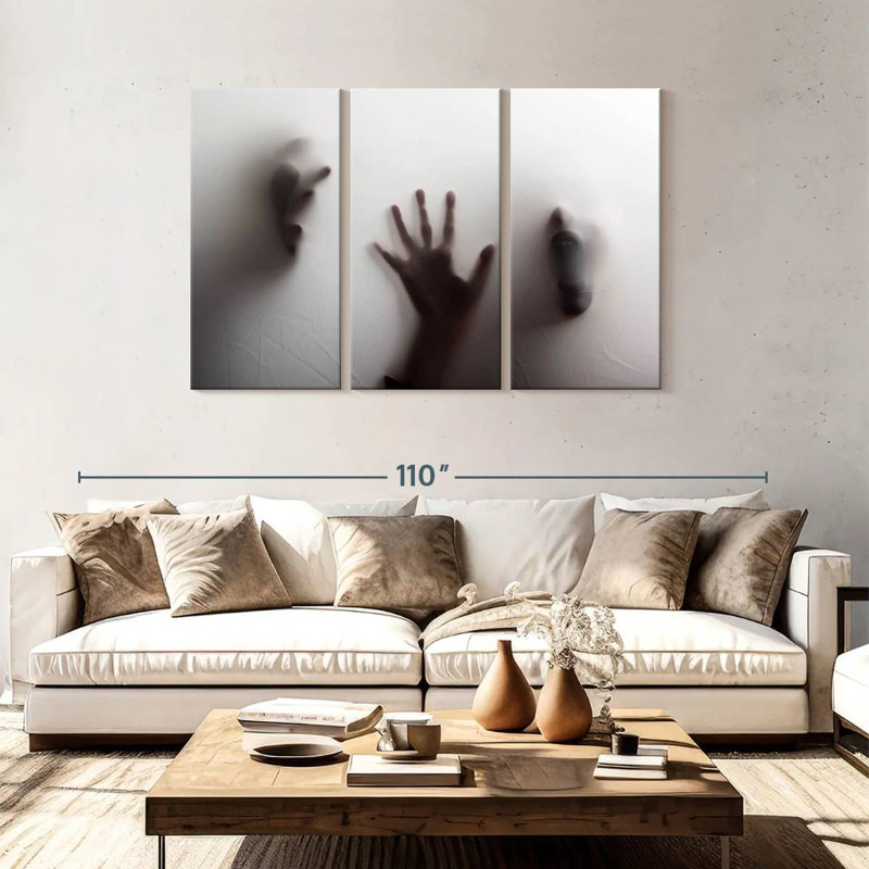 Kelan Spooky Silhouettes, 48" H x 74" W