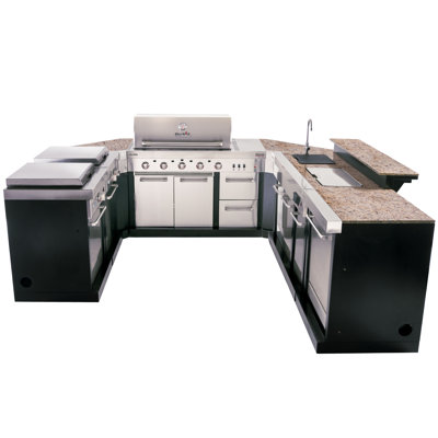 Ensemble de cuisine d'extérieur modulaire 8 pièces Charbroil Medallion Series
