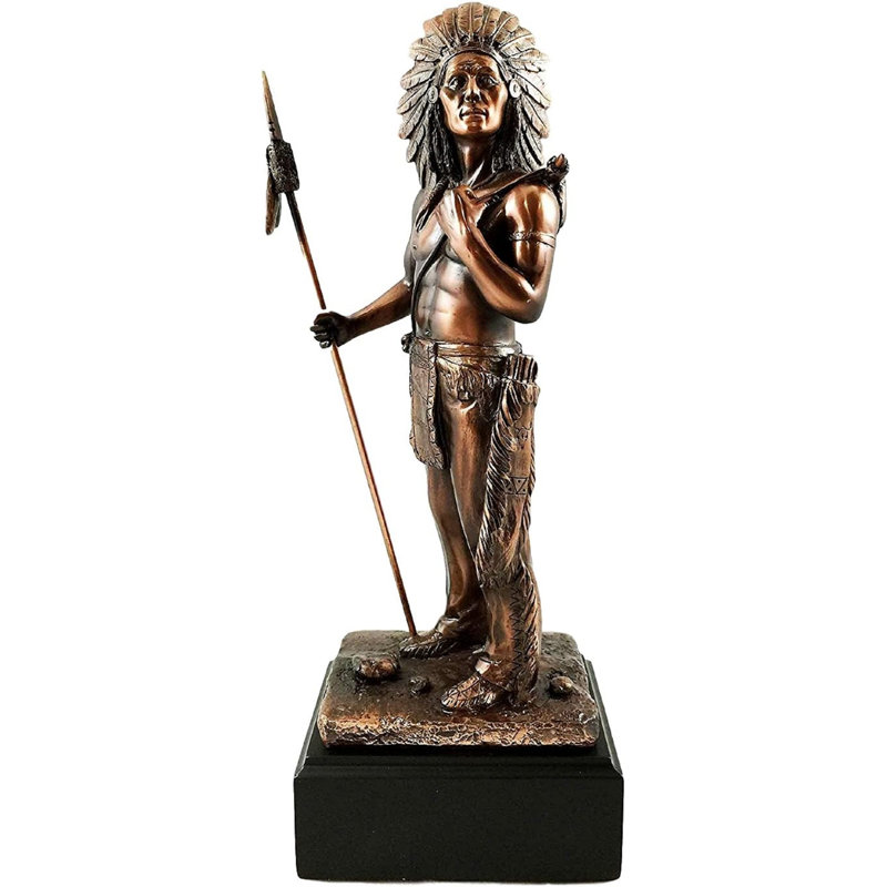 Figurine de chef indien indien
