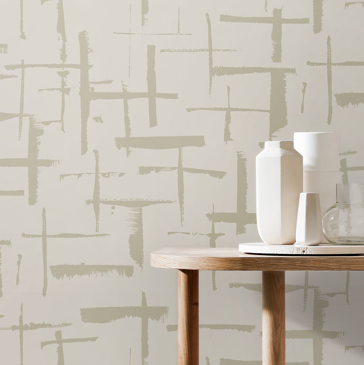 Niseko Modern Abstract Wallpaper, Dove