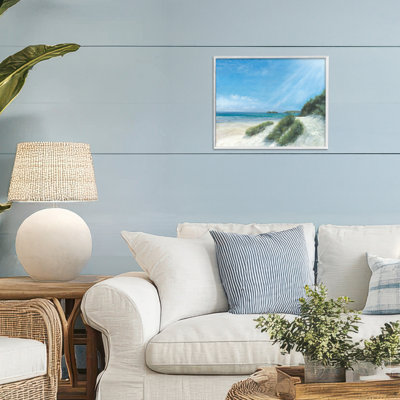 «Beyond Sunlit Sand Dunes», estampe numérique, conception de Georgie Harrison