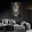  «Leopard» par Jennie Smallenbroek, art mural en métal, 24 po x 36 po-327294513