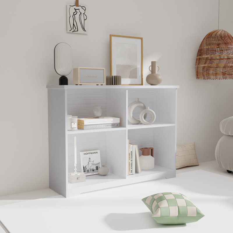 Loreena cubic bookcase, Blanc