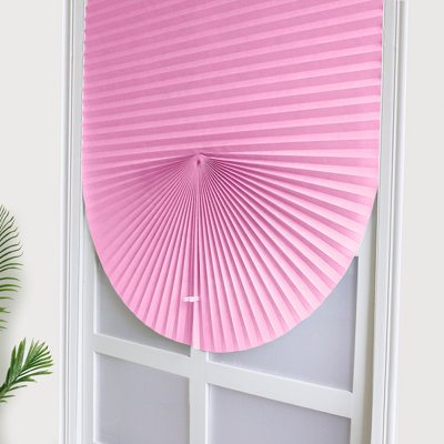Shades Blinds Pleated Blackout Decorative Bright Color Multipurpose Curtain Kitchen Supplies