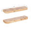 Tablettes murales flottantes Burlock