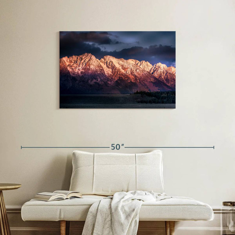 Alvord Grand Teton, aube hivernale