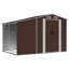 Brason Garden Shed 277x192.5x179 cm Galvanised Steel-1367526794