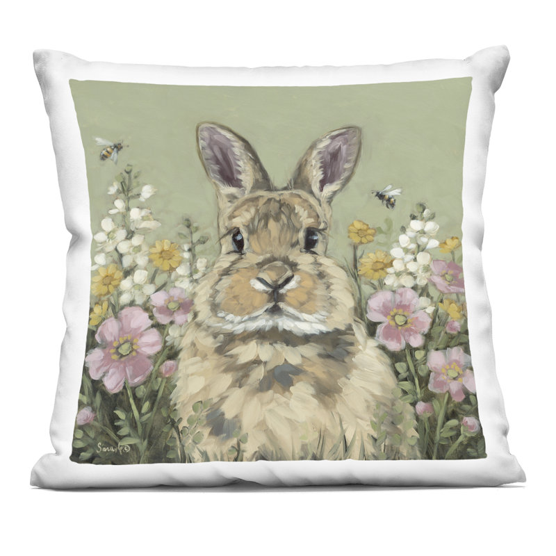 Coussin Spring Abloom Rabbit