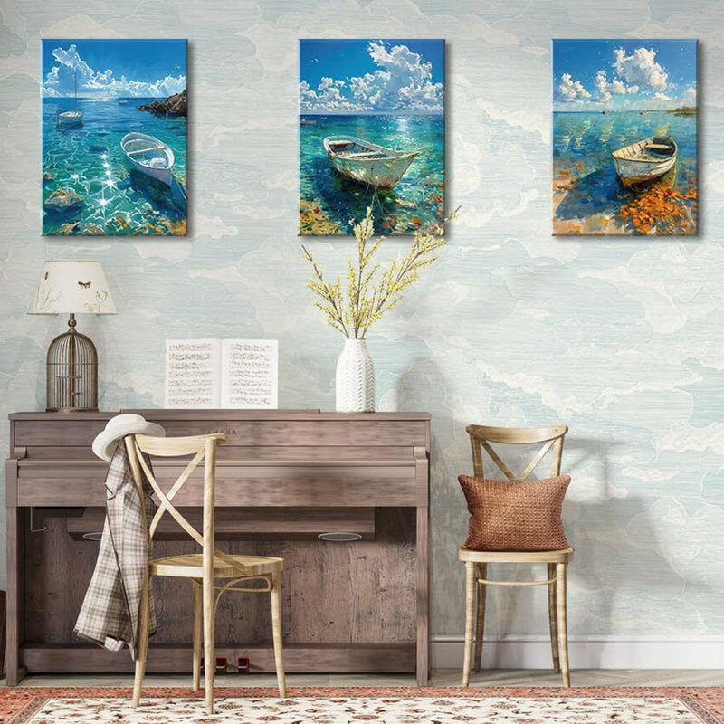 3 Piece Wrapped Canvas Print