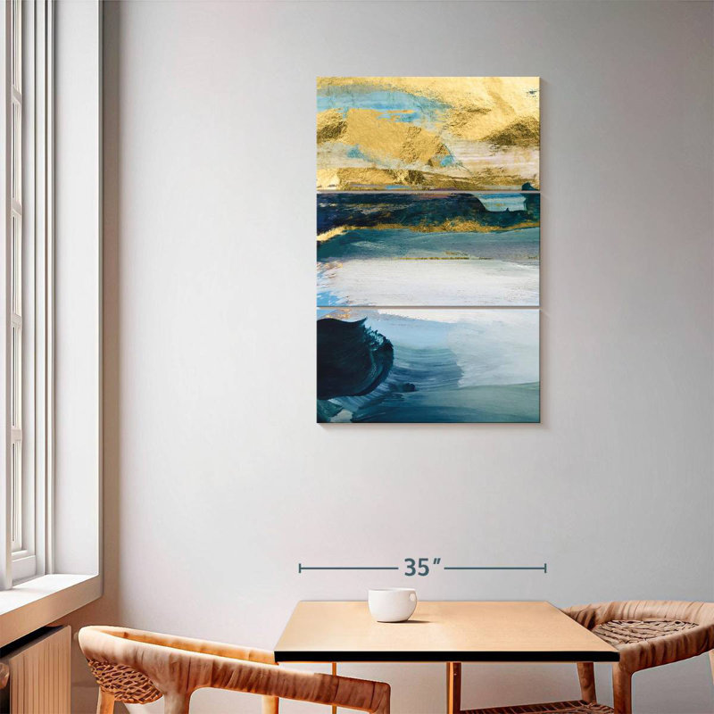Paysage abstrait Avery, H 57 po x l 36 po
