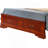 Traditional Cherry Storage Bed With Elegance