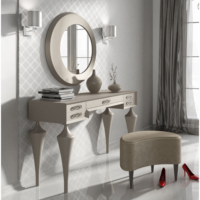 Kirkwood Vanity, Beige Matte