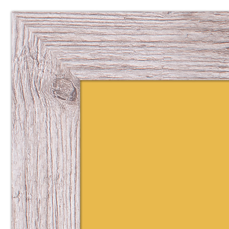 Art encadré courageux, H 20 po x l 16 po x P 0,75 po, Cadre blanc
