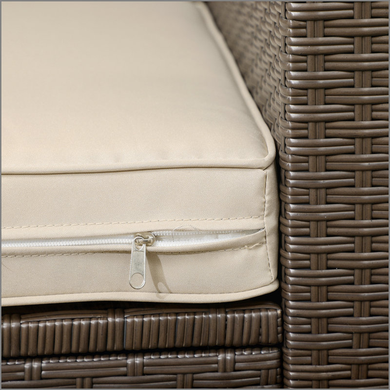 Wicker Loveseat,Outdoor Patio Furniture Couch